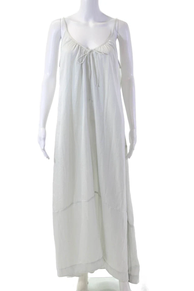Donna Karan Sleepwear Womens Night Gown White Size Large - Image 1 of 4