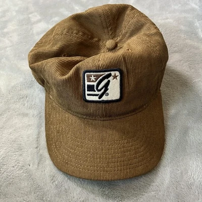 Gorra The Game Gorra Correa Trasera Marrón Pana Parche Bordado Hombre Logo Clásico Foto 1 de 4