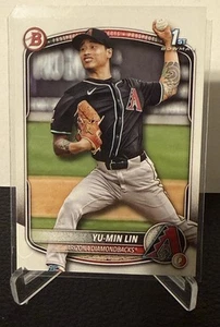 2025 Bowman Yu-min Lin  #BP-27 1st Bowman Arizona Diamondbacks - Picture 1 of 2