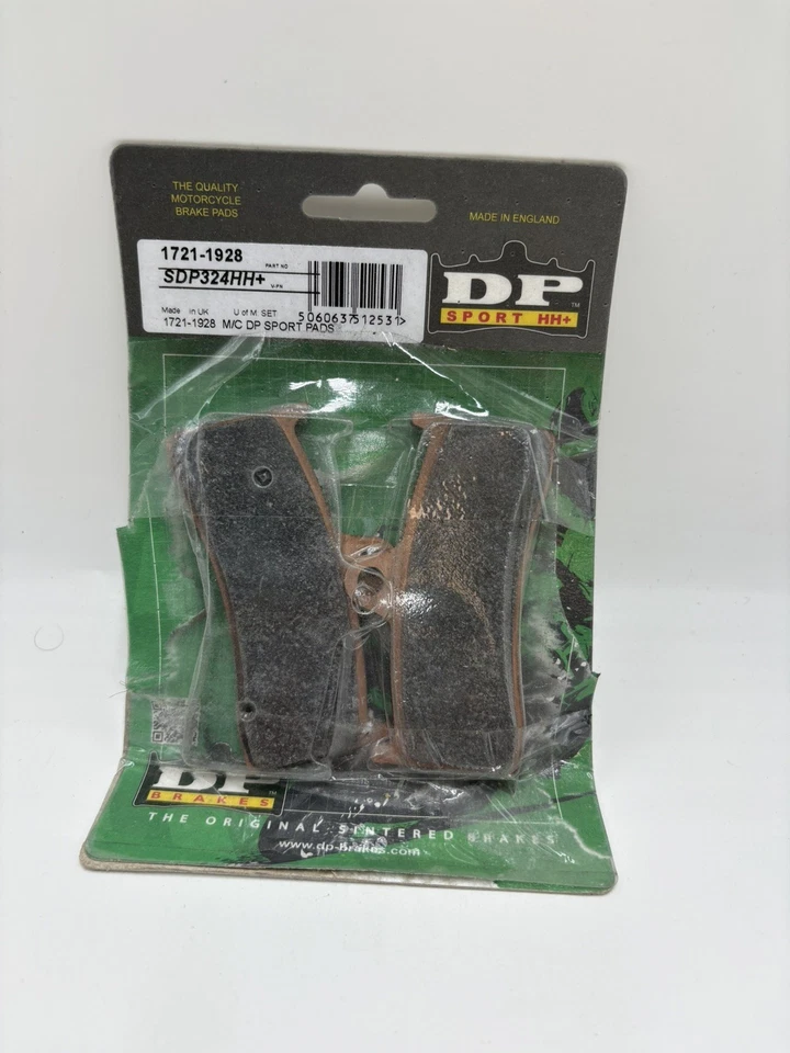 Pastillas de freno Harley/Buell de metal sinterizado DP BRAKES 1721-1928 SDP324HH sinterizado Foto 1 de 1