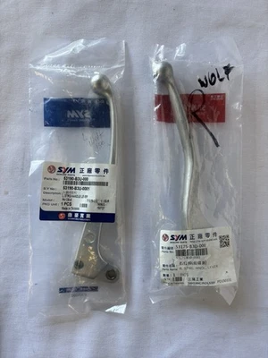 SYM Wolf Classic 150 Handle Levers, Left And Right OEM Set. Clutch And Brake - Image 1 of 2
