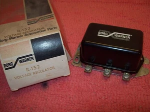 NOS R-152 BORG WARNER Vintage VOLTAGE REGULATOR, 1967 Free ship! - Picture 1 of 3