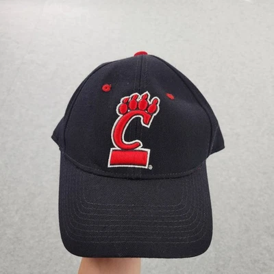 Cincinnati Bearcats Zephyr Baseball Cap Mens 7 Black Embroidery Ball Cap Fitted - Image 1 of 4