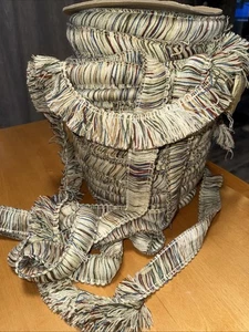 Upholstery Fringe Brush Bolt 100 Yards Roll Pillow Drape - Citre Full Plush Look - Picture 1 of 20