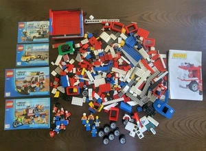 Enorme Lote LEGO Piezas a CITY Juegos 4433 7285 3181 y Mejor Camión de Bomberos Cerradura - Imagen 1 de 16