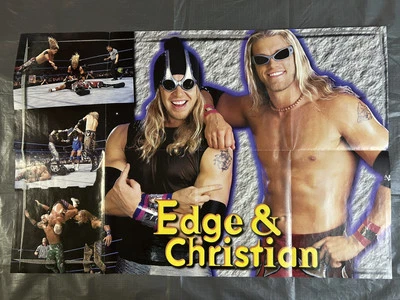 Póster TERRI RUNNELS Edge y Christian WWF (32x21) de colección Y2K WWE Wrestling Foto 1 de 4