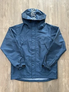 Supreme FW13 Taped Seam Jacket Sz M Blue | Triple Layer Box Hood Parka Crew - Picture 1 of 9