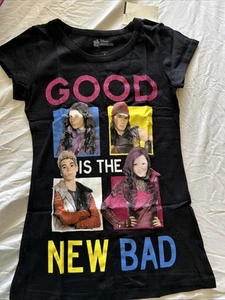 Disney Descendants Good Is The New Bad Glitter Girls Shirt Jay Carlos Evie Mal - Picture 1 of 5
