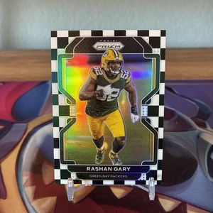 2021 Panini Prizm Black & White Checker Prizm Rashan Gary #141 - Bild 1 von 2