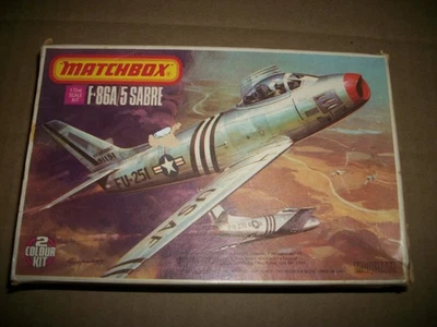 Matchbox F-86A Sabre No Patch Sabre F86 A/5 PK  New in Opened Box. - Image 1 of 4
