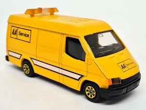 Corgi - Ford Transit Van AA Service Yellow Vintage Model Toy Car Boxed C656/5 - Picture 1 of 5