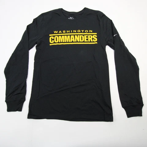 Washington Commanders Nike Nike Tee Long Sleeve Shirt Men's Black New Cover