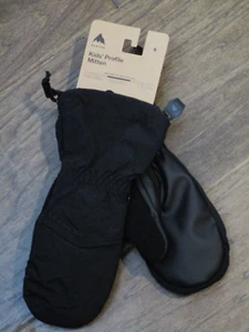 BURTON KIDS PROFILE INSULATED BLACK MITTENS  SIZE SMALL - Picture 1 of 1