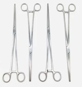 V. Mueller SU2758 Pean Forceps Straight 12" - LOT of 4 - Picture 1 of 2