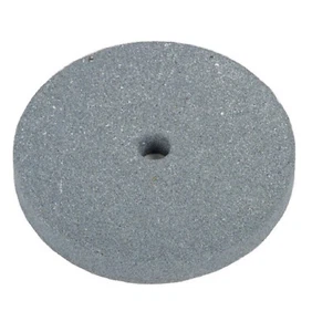 Rueda de piedra amoladora de banco estilo Emory de 6"" 3/4"" de ancho x 1/2"" eje (arenalca gruesa) - Imagen 1 de 1