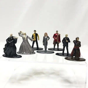 Harry Potter Nano Metalfigs Metal Figures Lot of 7 Voldemort Tri-Wizard Draco - Picture 1 of 7