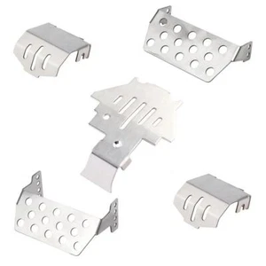 mobo-racing Edelstahl Skid Plates für Traxxas TRX-4 Modelle - 5-teilig