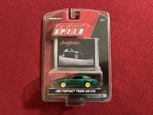 Greenlight Speed Barrett Jackson 1987 Pontiac Trans AM Green Machine CHASE NEW - Picture 1 of 4