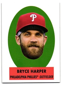 BRYCE HARPER 2021 Topps Archives '63 Peel Offs #69PO8 PHILADELPHIA PHILLIES MVP - Picture 1 of 2