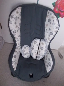 Maxi-Cosi-Priori SPS Bezug Ersatzbezug anthrazit hellgrau Blumen *neu* - Bild 1 von 2