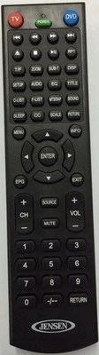  Original New JENSEN JE5015 REMOTE CONTROL For Jensen AudioVox TV DVD Combos - Image 1 of 3