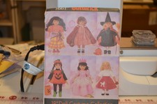 1998 Butterick 5661 Halloween Costume/Clothing Pattern for 18" Dolls