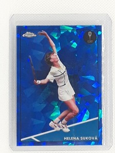 Helena Sukova 2021 Topps Chrome Sapphire Tennis - #65 -