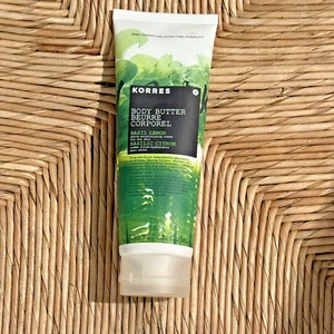 Korres Body Butter Basil Lemon Extra Moisturizing Cream for Dry Skin 7.95oz New - Picture 1 of 6