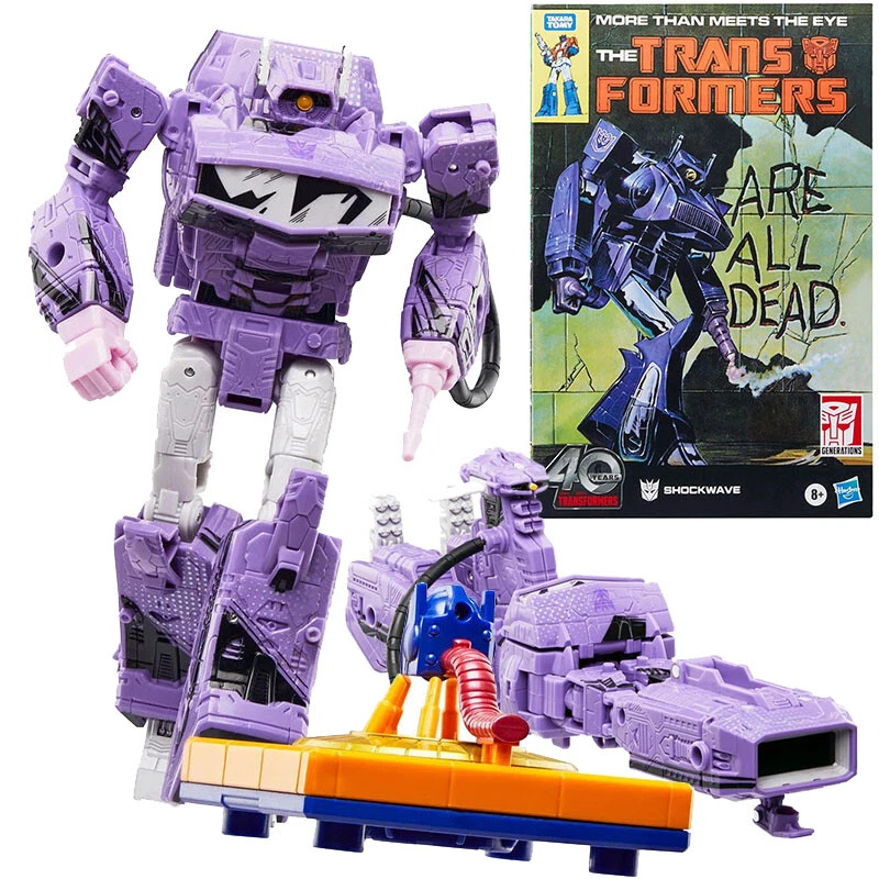 Hasbro Transformers Shockwave 40th Comic Edition Exclusive Figure Official - Image 1 of 4