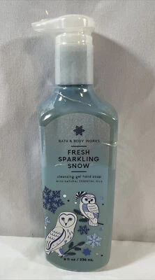 Jabón de manos líquido limpiador nieve brillante fresco Bath & Body Works nuevo sellado Foto 1 de 4