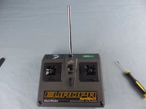 MULTIPLEX EUROPA SPRINT émetteur RC , 40 MHZ avec antenne, testé + boite notice - Imagen 1 de 9
