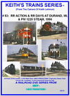 Keith's Trains Series Railroad DVD #53 RR ACTION DAYS DURAND, MI PM 1225 STEAM 