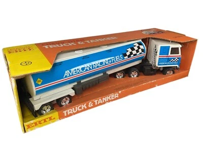 ERTLl American Racing Fuels Полугрузовик и Танкер Прицеп Прессованная Сталь В КОРОБКЕ NO - Изображение 1 из 4