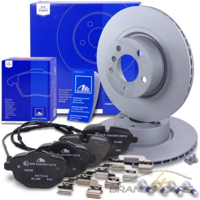 ATE BREMSSCHEIBEN Ø330 +BREMSBELÄGE +WARNKONTAKT HINTEN FÜR BMW X3 F25 X4 F26