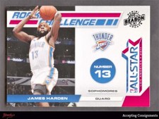 2010-11 Panini Season Update Rookie Challenge #11 James Harden ROCKETS
