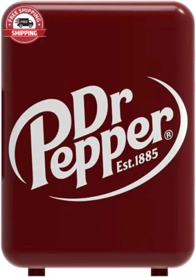 Mini refrigerador personal compacto portátil CURTIS MIS135DRP DR. Pepper, 4 L... Foto 1 de 4