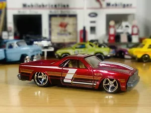 Hot Wheels '80 El Camino SS Red MetalFlake Custom Wheel Swap - Bild 1 von 16
