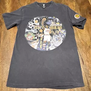 T-shirt vintage Warner Bros Space Jam Jordan Bugs punto singolo Looney Tunes anni 90 - Foto 1 di 8