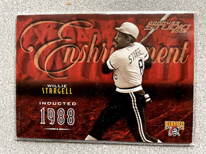 2003 Donruss Studio Willie Stargell Enshrinement Card /750 #E-24 Pirates