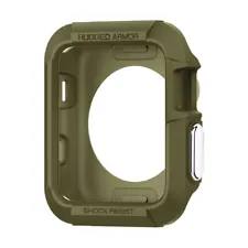 Apple Watch Series 3 2 1 (38mm 42mm) Spigen ® [Rugged Armor] Shockproof Case Cover