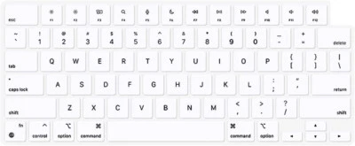 Soft Silicone Keyboard Cover Skin for MacBook Pro 14 16 2023-2021 M3 M2 M1 - Image 1 of 4