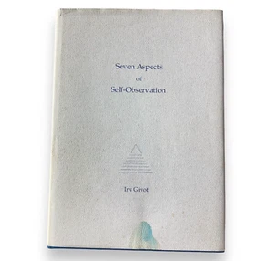 Seven Aspects of Self-Observation Irv Givot 1st Edition 1998 Vintage (Gurdjieff) - Picture 1 of 4