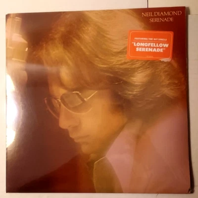 SEALED LP Neil Diamond "Serenade" Columbia Stereo PC32919 Hype Sticker Gatefold - Image 1 of 2