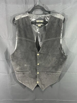 Scully Black Snap Button Vest Size XL - Image 1 of 4