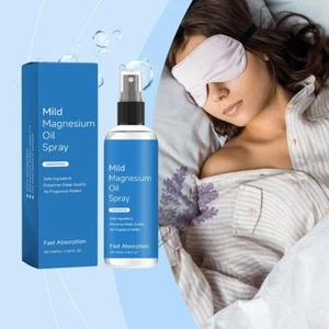 Magnesiumöl Spray 100ml Extra Strength Pure Natural für verbesserten Schlaf - Bild 1 von 18