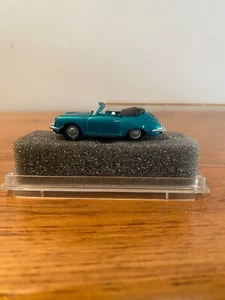 Revell Praline Porsche Cabaret #81603 Green Convertible H/O 1:87 scale w/case - Picture 1 of 22