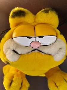 1978-1981 vintage Garfield the Cat plush rare `Dakin Fun Farm 9 “ collectors - Picture 1 of 10