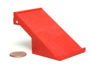 Playmobil Stazione dei pompieri sezione tetto rosso dritta 3175 5012 - Foto 1 di 1
