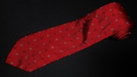 Brooks Brothers Tie Red Floral Woven Luxury Designer Jacquard Necktie Silk Mens 