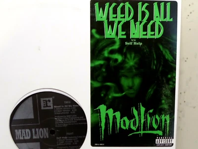 Mad Lion/Weed Is All We Need/2000 Morpheus Records 12" EP - Image 1 of 3